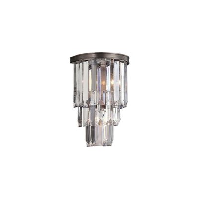 Savoy House Tierney 2-Light Wall Sconce in Burnished Bronze with Acrylic Shade - Bed Bath & Beyond
